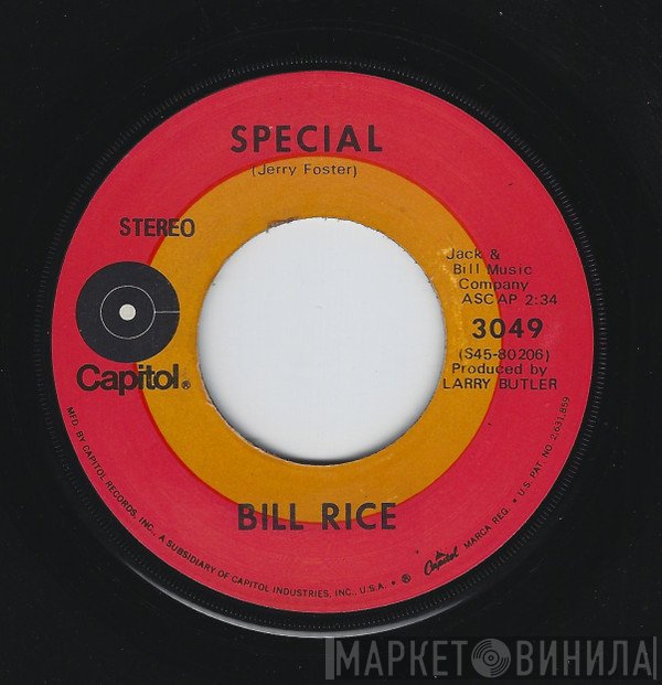 Bill Rice  - Special