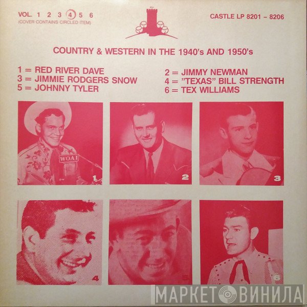 Bill Strength - Country & Western in the 1940's And 1950's Vol. 4