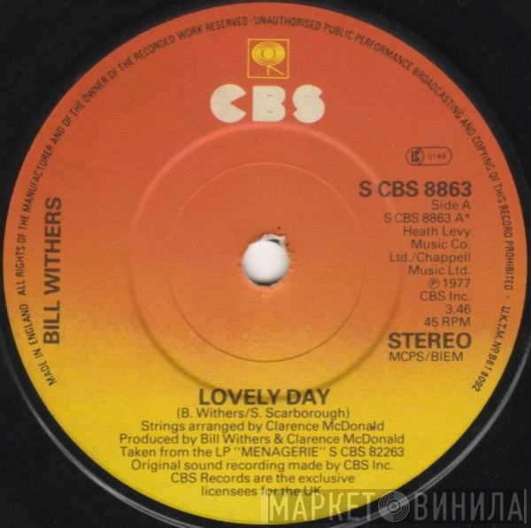 Bill Withers  - Lovely Day