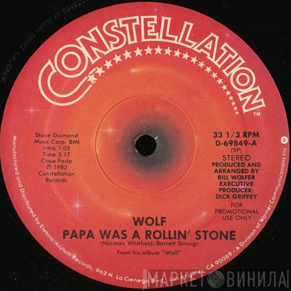Bill Wolfer - Papa Was A Rollin' Stone