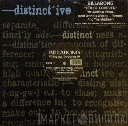 Billabong - House Forever (The Remixes)
