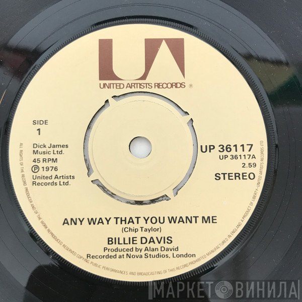 Billie Davis - Any Way That You Want Me