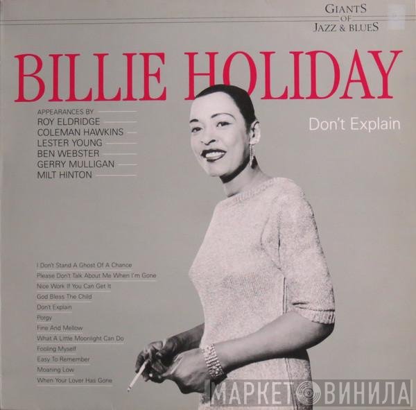 Billie Holiday  - Don't Explain