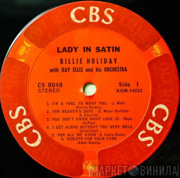 Billie Holiday With Ray Ellis And His Orchestra  - Lady In Satin