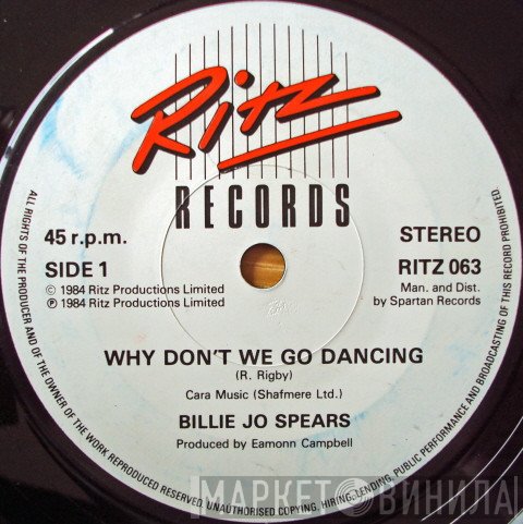 Billie Jo Spears - Why Don't We Go Dancing