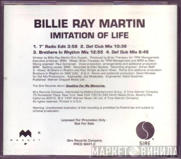 Billie Ray Martin - Imitation Of Life