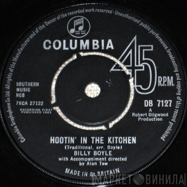 Billy Boyle - Hootin' In The Kitchen / Lovers Hill