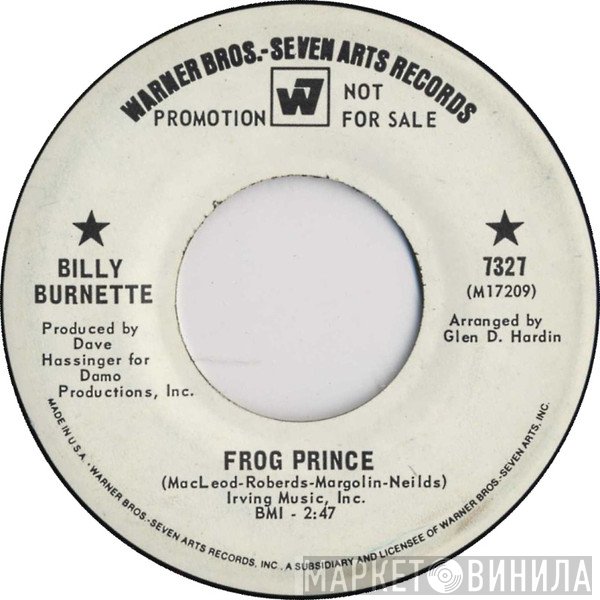 Billy Burnette - Frog Prince