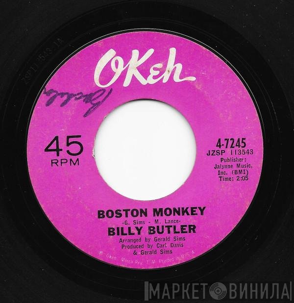 Billy Butler  - Right Track / Boston Monkey
