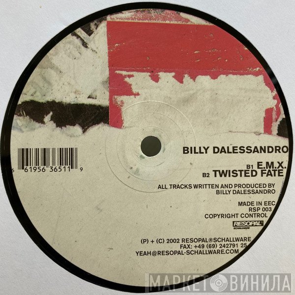 Billy Dalessandro  - Dark Matter