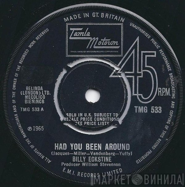 Billy Eckstine - Had You Been Around