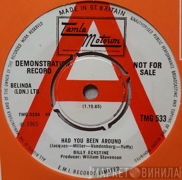 Billy Eckstine - Had You Been Around