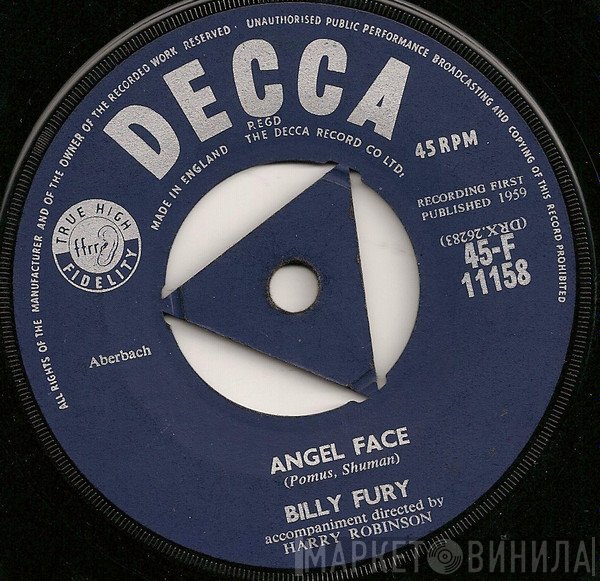Billy Fury  - Angel Face