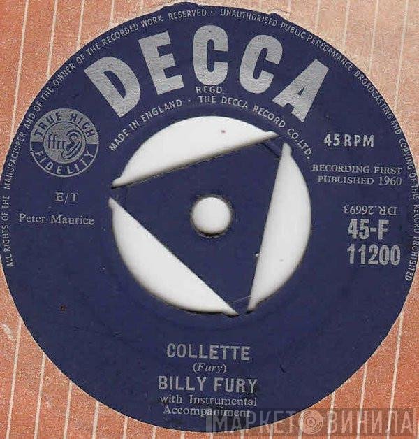 Billy Fury  - Collette