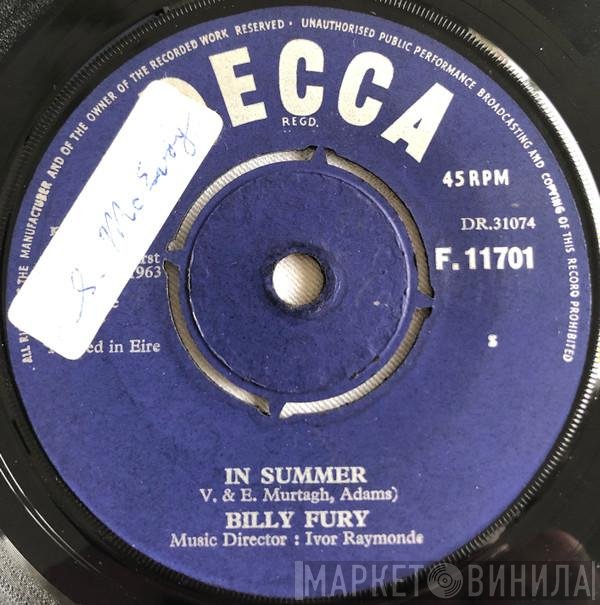 Billy Fury  - In  Summer