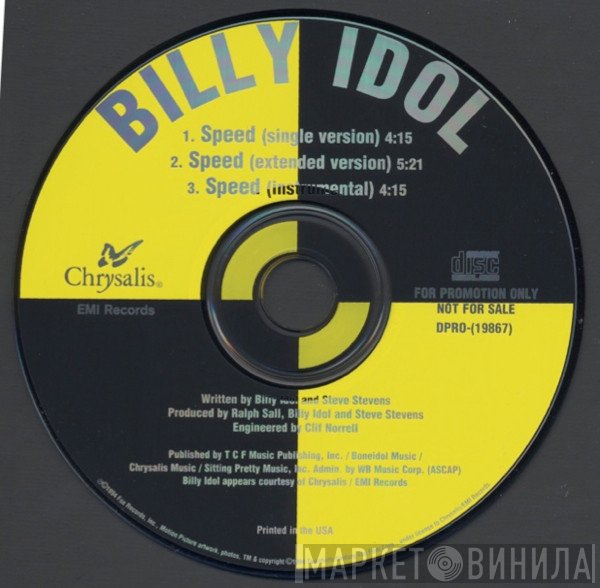 Billy Idol  - Speed