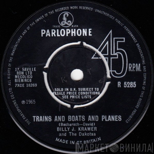 Billy J. Kramer &amp; The Dakotas - Trains And Boats And Planes