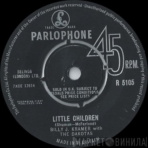 Billy J. Kramer &amp; The Dakotas - Little Children