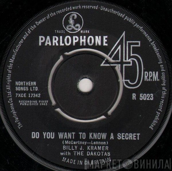 Billy J. Kramer &amp; The Dakotas - Do You Want To Know A Secret