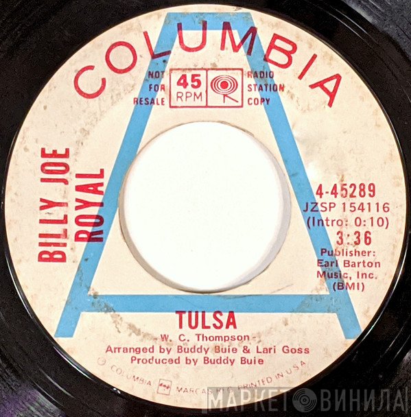 Billy Joe Royal  - Tulsa