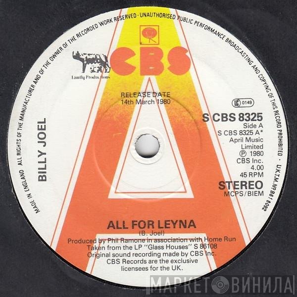 Billy Joel  - All For Leyna