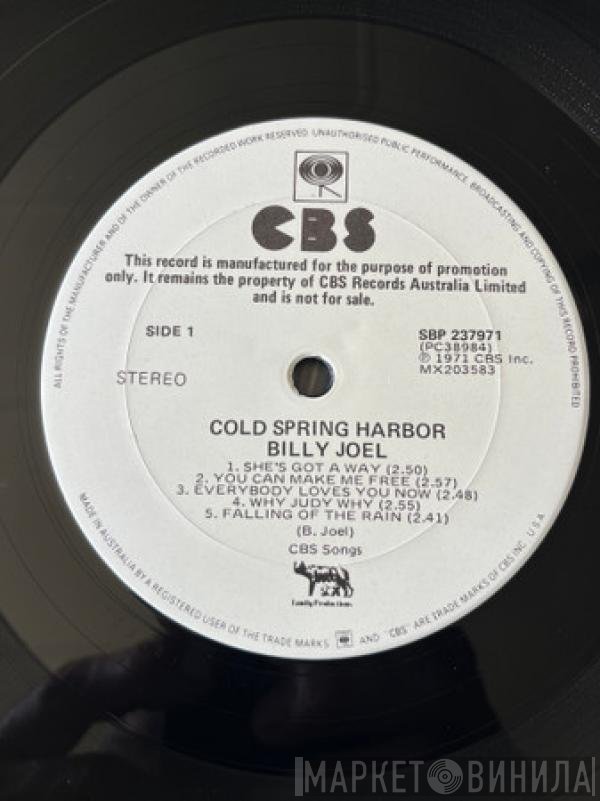 Billy Joel  - Cold Spring Harbor