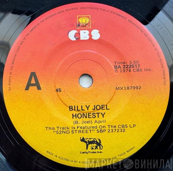 Billy Joel  - Honesty