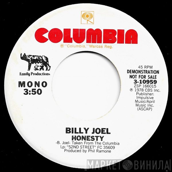 Billy Joel  - Honesty