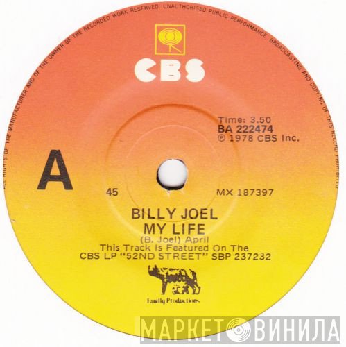 Billy Joel  - My Life