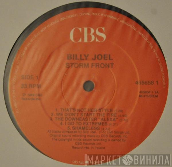 Billy Joel  - Storm Front