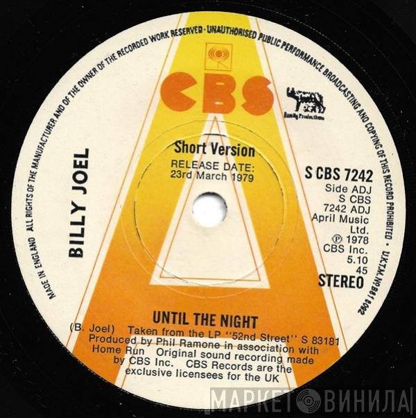 Billy Joel  - Until The Night