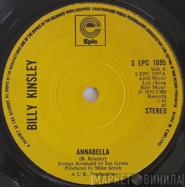 Billy Kinsley - Annabella / Blue Movies