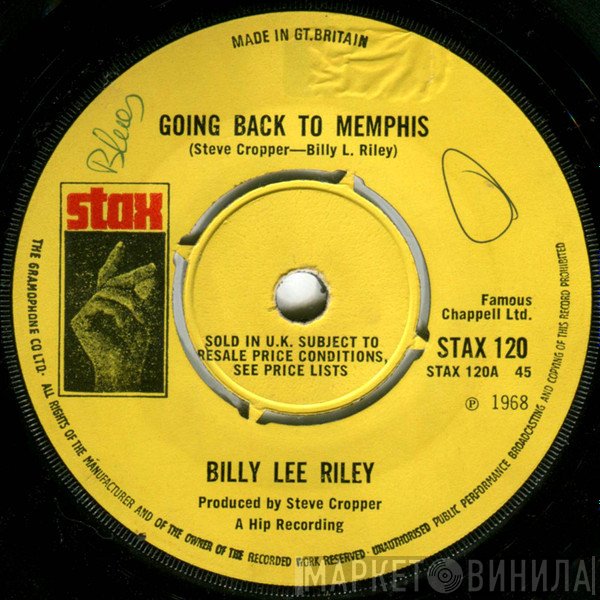 Billy Lee Riley - Going Back To Memphis