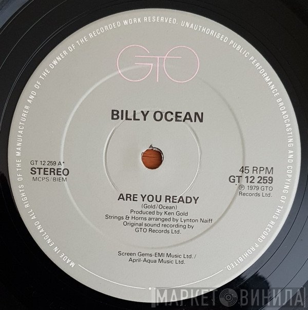 Billy Ocean - Are You Ready