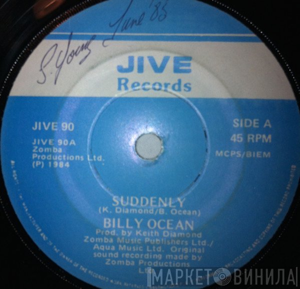 Billy Ocean  - Suddenly