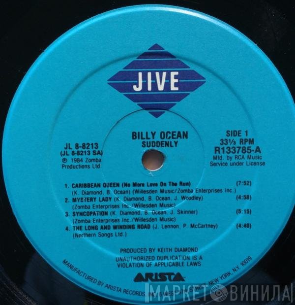 Billy Ocean  - Suddenly