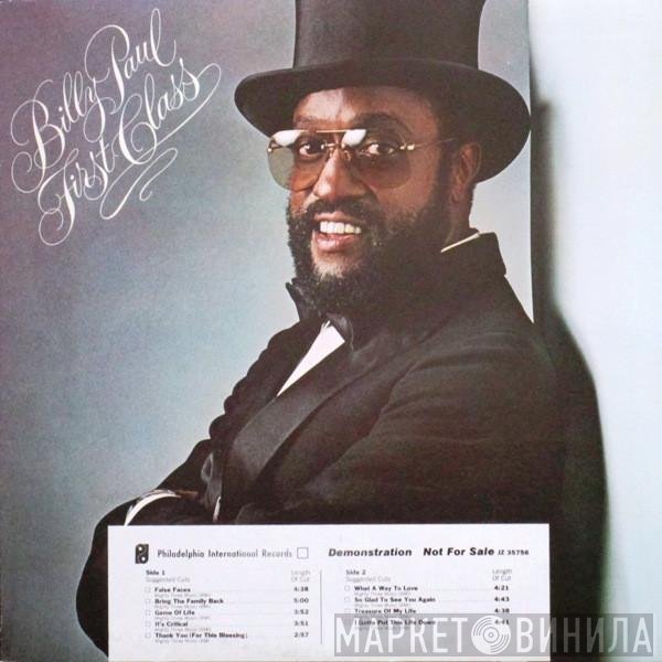 Billy Paul  - First Class