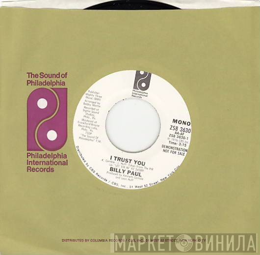 Billy Paul - I Trust You