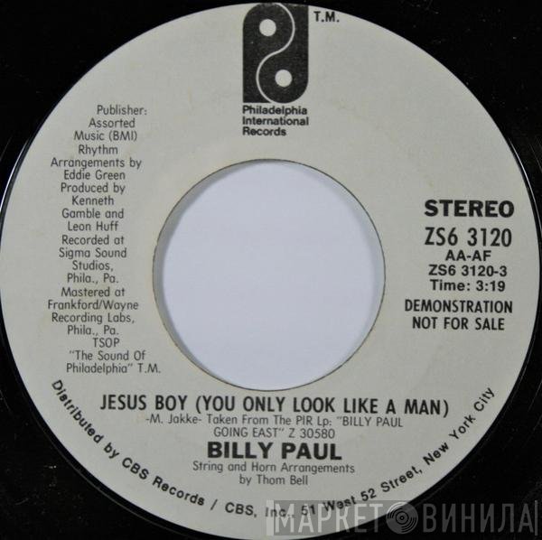 Billy Paul - Jesus Boy (You Only Look Like A Man)