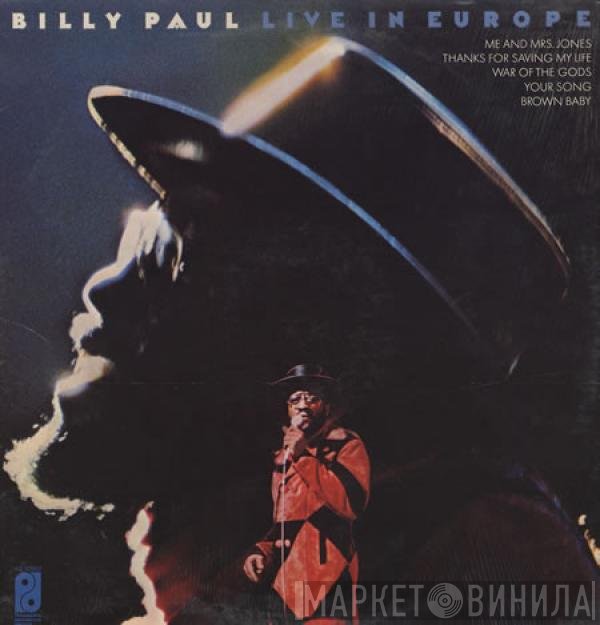 Billy Paul  - Live In Europe
