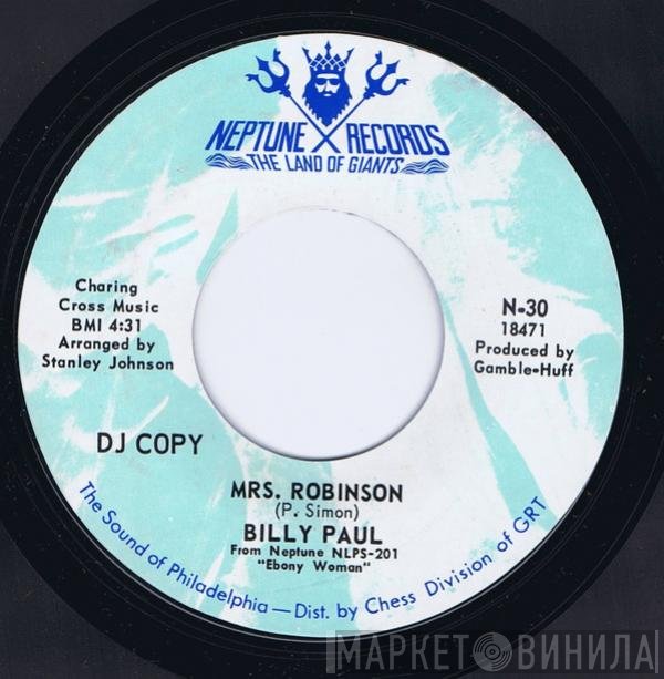 Billy Paul  - Mrs. Robinson