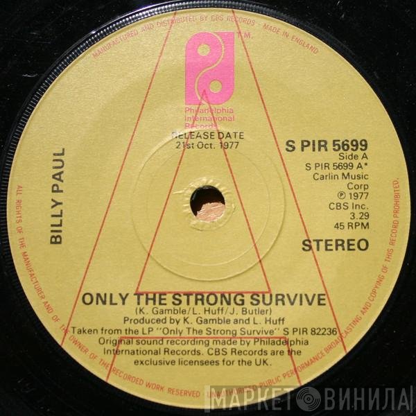 Billy Paul - Only The Strong Survive