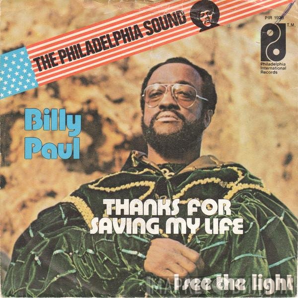 Billy Paul - Thanks For Saving My Life