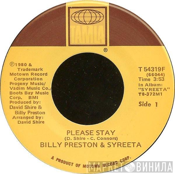 Billy Preston & Syreeta  - Please Stay