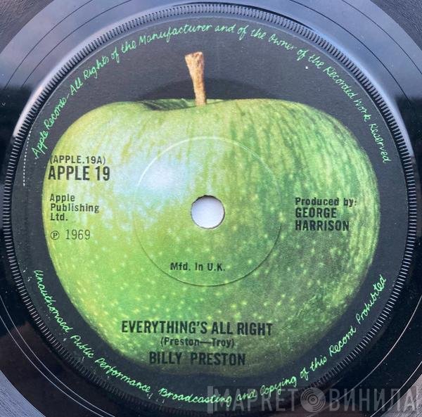 Billy Preston  - Everything's All Right