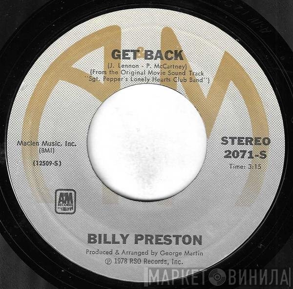 Billy Preston - Get Back / Space Race