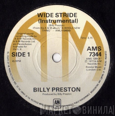 Billy Preston - Wide Stride