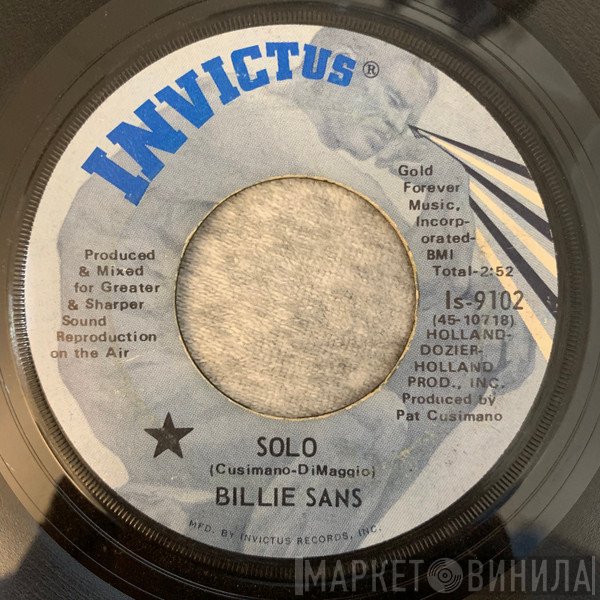 Billy Sans - Solo