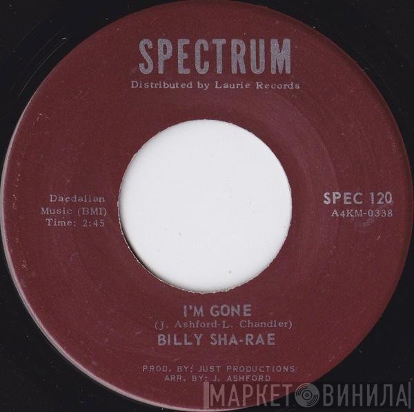 Billy Sha-Rae  - I'm Gone / Let's Do It Again