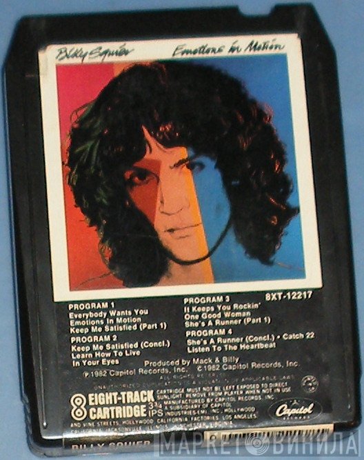 Billy Squier  - Emotions In Motion